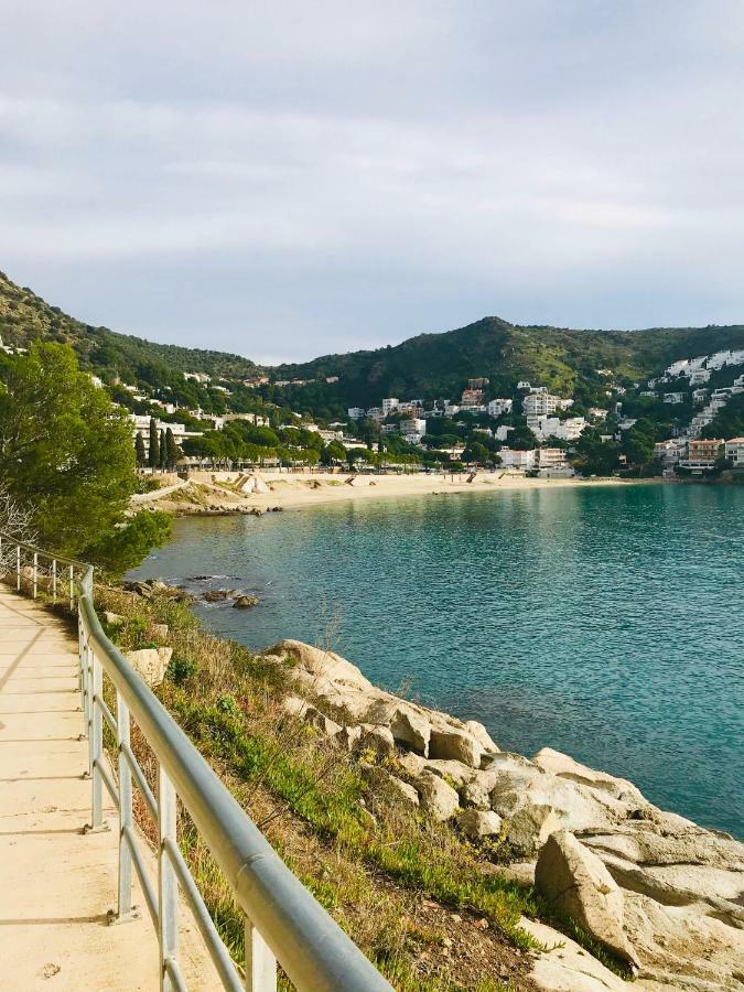 Apartamento Castell Blau Rosas Exterior foto